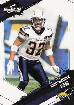 2009 Donruss Score Football #240 Eric Weddle - Image 1 of 3