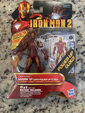 Hasbro Marvel Universe Iron Man 2 Movie Series Mark VI w/ Power Up Glow 3.75"
