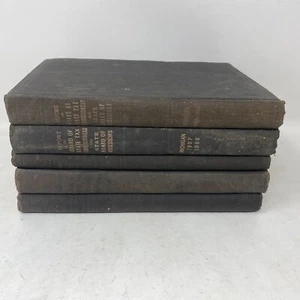 First Five of Six Reports by Board of State Tax Commissioners MICHIGAN 1900-1910 - Foto 1 di 11