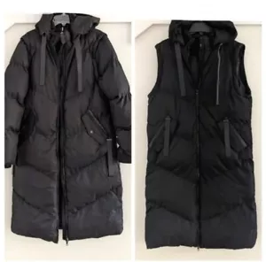 Saint & Sinner 4 In 1 DOWN Jacket And Gilet Vest NWT Size SMALL - Picture 1 of 11