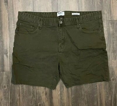 Pantalones Cortos William Rast Para Hombre Talla 40 Dean Ajustados Rectos Verde Oliva Denim Foto 1 de 4