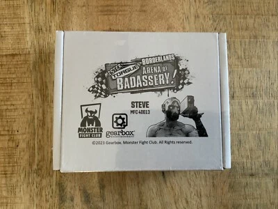 Borderlands Mister Torgues Arena of Badassery Steve Kickstarter Exclusive New - Image 1 of 4