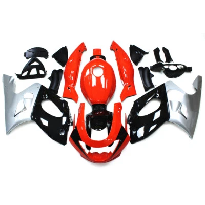 Red Black Fairings Kit for Yamaha YZF600R 1996 - 2007 98 00 02 03 05 Body Kit - Image 1 of 4