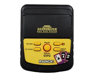 Radica Between Ace Deuce Red Dog Poker Handheld Electronic Card Game - Picture 1 of 4