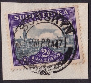 SOUTH AFRICA POSTMARK / CANCEL "SONSKYN" 1947 - Picture 1 of 1