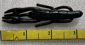 Zoom Grass Craw 3.125'' •Black Emerald•10 Pack• - Picture 1 of 2