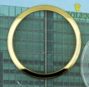 Bisel liso Rolex Datejust 31 mm 179163 de oro amarillo de 18 quilates tamaño mediano de fábrica #F7 - Imagen 1 de 5