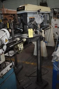 16.5" DELTA "DP400" SHOPMASTER FLOOR-STANDING DRILL PRESS w/SINGLE PHASE -#30524 - Picture 1 of 2