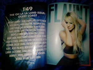 FLAUNT MAGAZINE NO. 149 JEAN CHARLES DE CASTELBAJAC BRITNEY SPEARS PARIS JACKSON - Picture 1 of 6