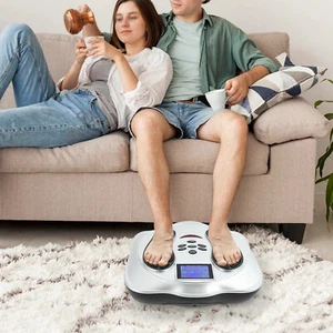 Auto Neuropathy Foot Circulation Massager Booster EMS Tens Massager Feet Legs - Picture 1 of 16