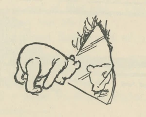 Winnie-the-Pooh 1926 - Stoutness Exercises by Ernest H Shepard Art Print - Picture 1 of 3