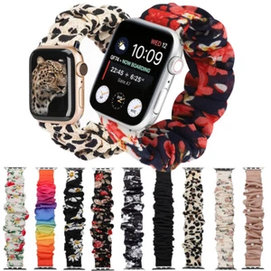 Scrunchie Fashion Loop Band Strap For Apple Watch Series Ultra 8 7 6 41/45/49mm - Picture 1 of 42