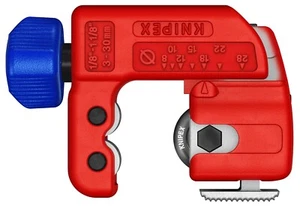 Knipex 90 31 01 TubiX S QuickLock Copper Stainless Steel Mini Pipe Cutter 3-30mm - Picture 1 of 8