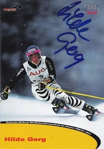 Autogrammkarte Hilde Gerg - SKI ALPIN - Deutschland - Bild 1 von 1
