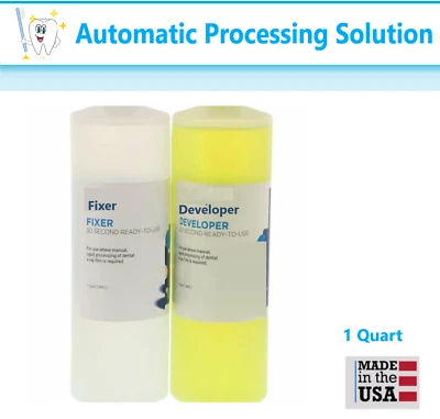 AMGOODS Dental Automatic Processing Solution Air Techniques Peri-Pro Developer and Fixer