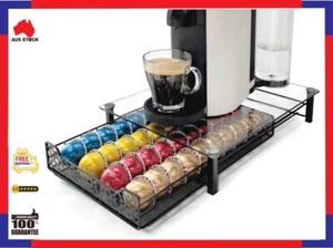 Coffee Pod Kitchen Organizer Storage Holder Drawer Compatible Vertuoline Ship AU - Picture 1 of 6