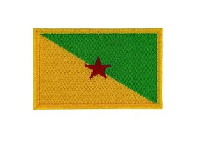 Patch toppe toppa ricamata termoadesiva bandiera guyana - Imagen 1 de 1