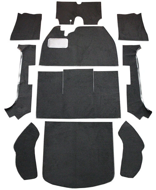 1949 Volkswagen Standard Convertible Fits Flat Front Replacement Loop Carpet Kit - Image 1 of 1