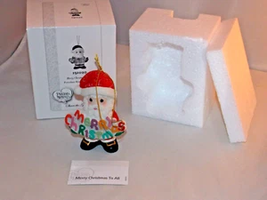 Precious Moments Santa Claus Merry Christmas Ornament - Picture 1 of 8