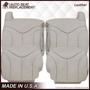 2000 2001 2002 GMC Yukon XL 1500 2500 SLT SLE Leather Seat Cover Tan - Bild 1 von 18