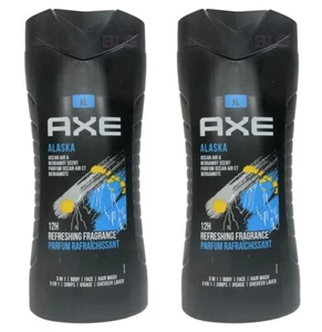 Axe ALASKA lavado corporal aroma a chocolate oscuro 13,5 oz gel de ducha loción lavado corporal 2 piezas - Imagen 1 de 2