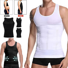 CGTFY Gynecomastia Compress Tank Top Men's Slimming Body Shaper Vest Abs Shirt 