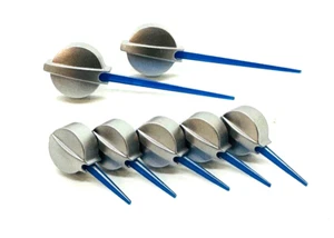 Chevrolet GMC GM Truck & SUV Instrument Cluster Gauge Needle Set - BLUE / SILVER - Foto 1 di 1