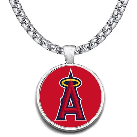 Large Los Angeles LA Angels 24" Chain Stainless Pendant Necklace FREE SHIP' D30 Cover