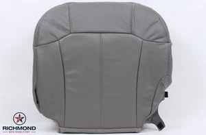Cadillac Escalade 2002 - Cubierta de asiento de cuero de repuesto para la parte inferior lateral del conductor gris - Imagen 1 de 12