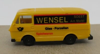 Herpa Ho 1/87 Volkswagen Lt 28 Wensel Soest Am Markt Glas Porzelann Spielwaren - Immagine 1 di 4