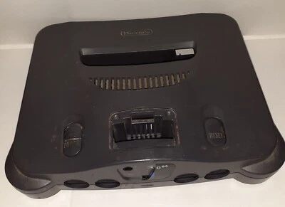 Original OEM Nintendo 64 N64 Console Top & Bottom Gray Shell Case Good Condition - Image 1 of 4