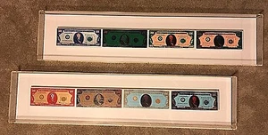 RARE STEVE KAUFMAN Cash Flow State I & II matching numbered set Silver & Gold  - Bild 1 von 8