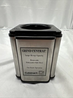 Molinillo de café central Cuisinart Grind capacidad de 18 tazas Dcg-12bc base de motor solamente Foto 1 de 4