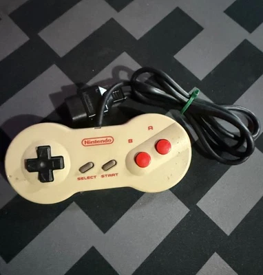 Nintendo NES Famicom Dogbone Controller HVC-102 Tested! Working! - Image 1 of 4