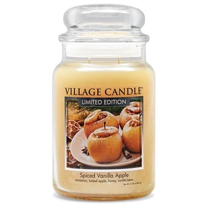 Spiced Vanilla Apple, große Glas Apotheker Glas Duftkerze, 21,25 Oz, Elfenbein - Bild 1 von 4