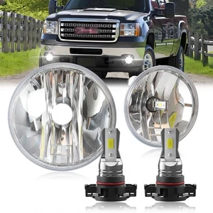 Kit de luces antiniebla LED para parachoques 2500HD 3500HD 2007-2013 GMC Sierra 1500 2007-2014 - Imagen 1 de 16