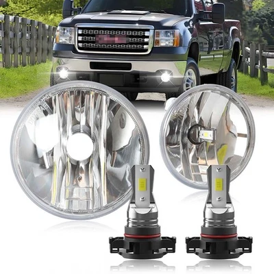 For 2007-2014 GMC Yukon Bumper LED Fog Lights Kit - Image 1 of 4