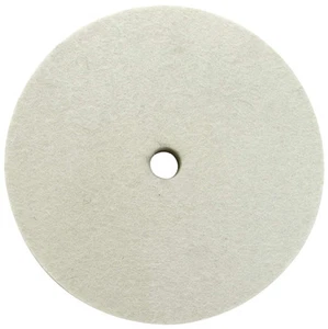 LINE10 Tools 6 Inch Felt Buffing Wheel for 1/2-inch Arbor Bench Buffer, Extra Th - Picture 1 of 4