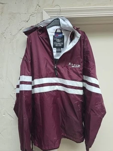 Elgin Maroons Jacket Mens Large Vintage New With Tags Rare 2001 Lightweight - Picture 1 of 11