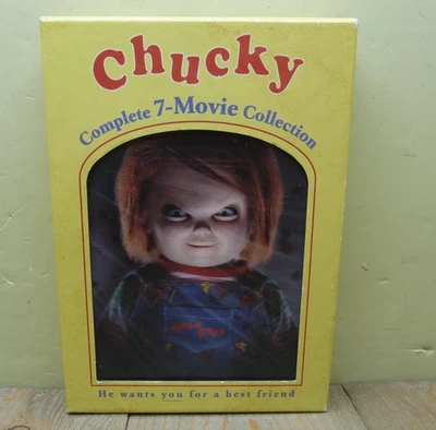 Chucky Complete 7 Movie Collection DVD Childs Play 1 2 3Bride Seed Curse Cult - Image 1 of 4