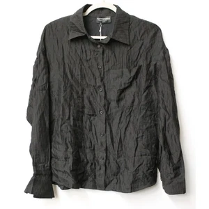 *NEW* KITTENISH BUTTON DOWN LONG SLEEVE BLOUSE - Picture 1 of 5