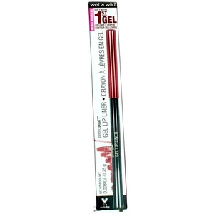 4 Pack Wet n Wild PerfectPout Gel Lip Liner, Gone Burgundy 652C, 0.008 oz - Picture 1 of 2