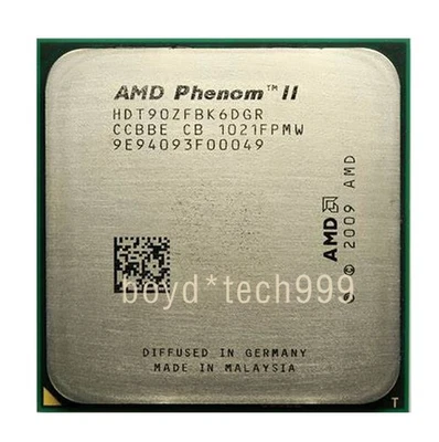 AMD Phenom II X6-1090T HDT90ZFBK6DGR CPU 3.2GHz Six Core Socket AM3 Processor - Image 1 of 4