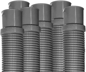 Strapazierfähiger oberirdischer Filterschlauch, 1,25 Zoll x 3 Fuß - 6er-Pack, verbindet Skimmer t - Bild 1 von 6