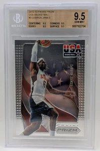 2012-13 Panini Prizm EE. UU. BALONCESTO LEBRON JAMES BGS 9,5 #3 GEMA COMO NUEVO - Imagen 1 de 6