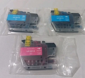 LC 3013 Magenta ~ LC 3013 Cyan ×2 für Brother MFC-J491DW MFC-J497DW \ J690DW J8950D - Bild 1 von 4