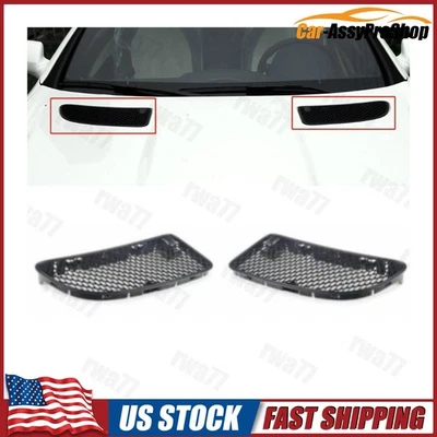 2 件全新前罩格栅盖适用于梅赛德斯 R171 SLK280 SLK300 SLK350 2005 - 2011 — 第 1/4 张图片