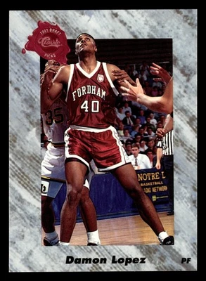 Damon Lopez 1991 Classic Four Sport #196 Fordham Rams - Image 1 of 2