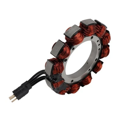 STATOR ALTERNATOR 4-WIR FOR SHOVELHEAD BIG TWIN FX FXE FL FLH 1970-75 29965-70 T - Image 1 of 4