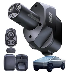 4in1 CCS J1772 to Tesla Cybertruck (NACS) Adapter, Fast Charge for Tesla Model 3 - Picture 1 of 14